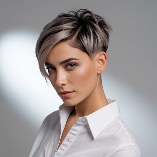 Blonde Asymmetrical Blonde