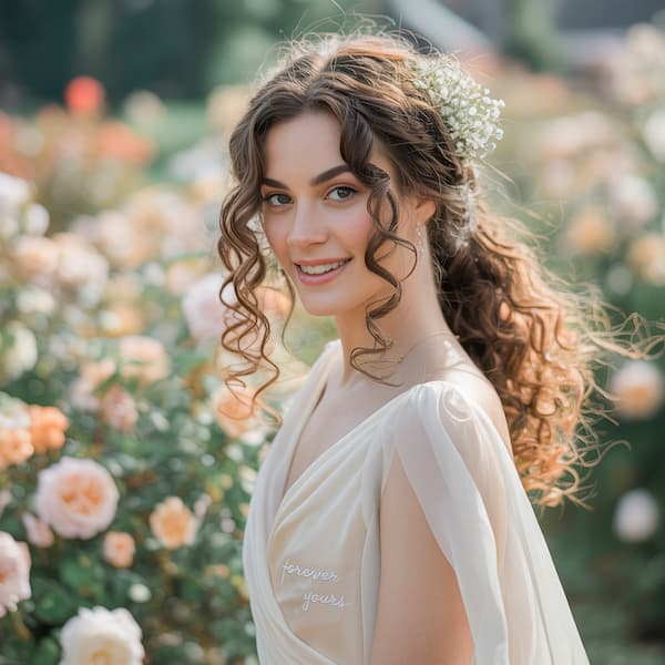 Bridal Curly Haircut