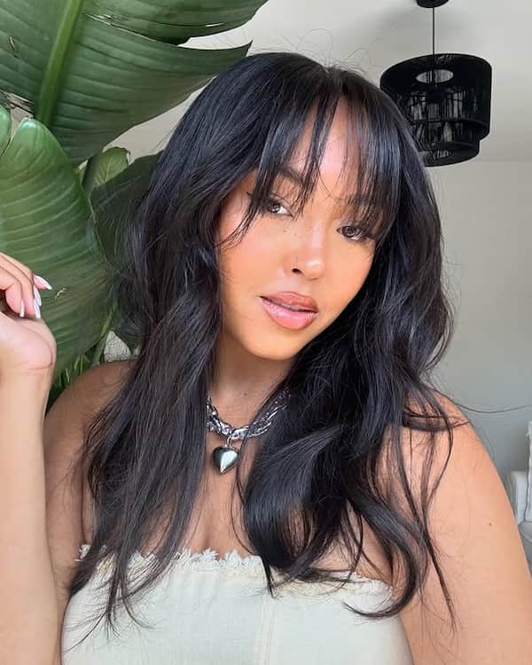Modern Shaggy with Wispy Bangs