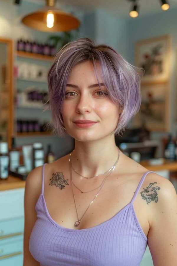 Pixie Bob with Messy Layers&nbsp;