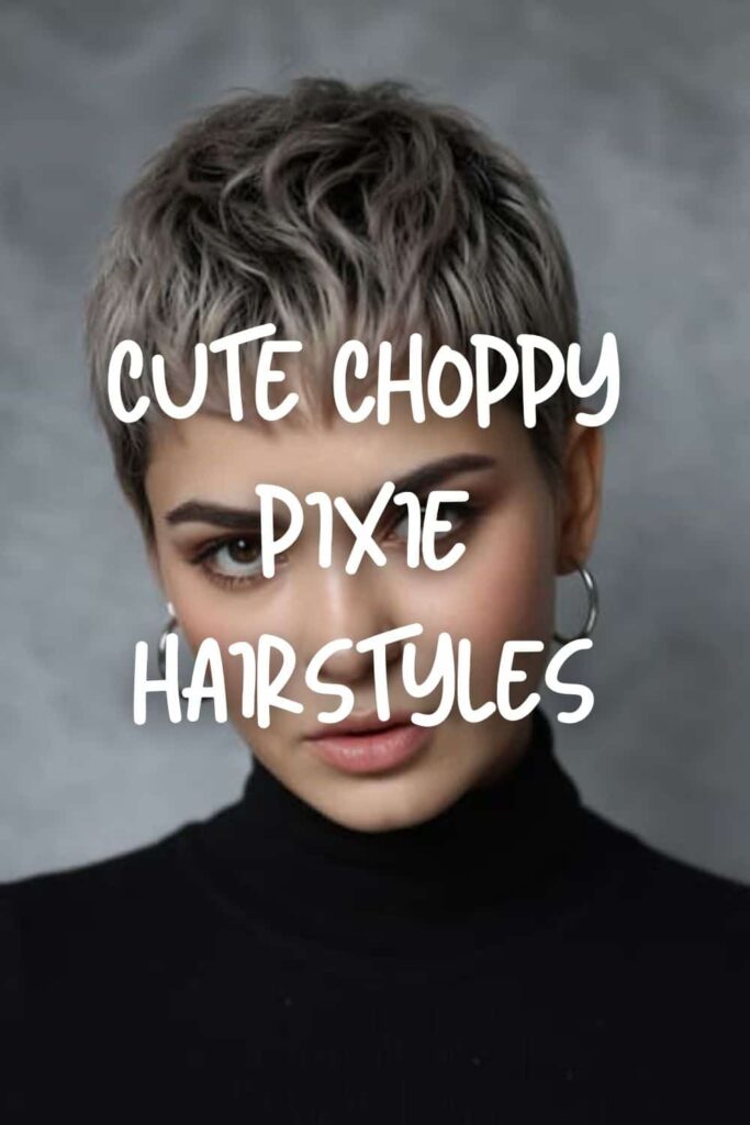 Stunning Short Choppy Pixie Hairstyles