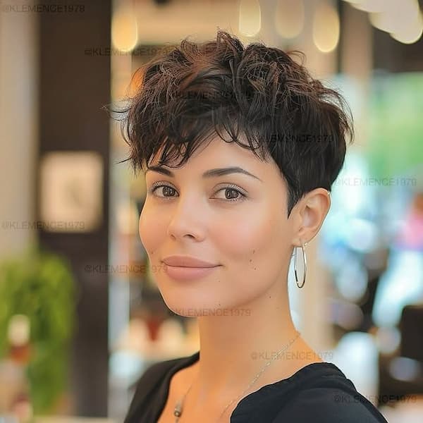 Textured Choppy Pixie 