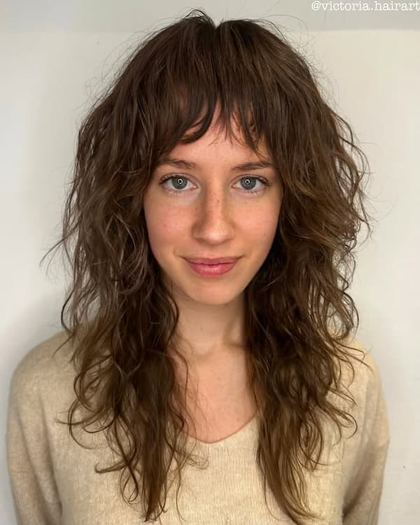 Woodland Fairy Shaggy Wispy Haircut