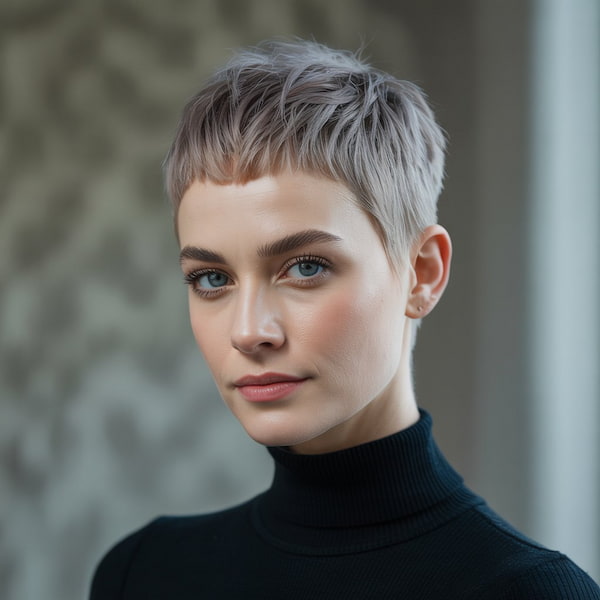 Cropped Pixie with Smooth Edges 