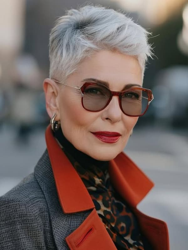 Edgy Undercut Pixie