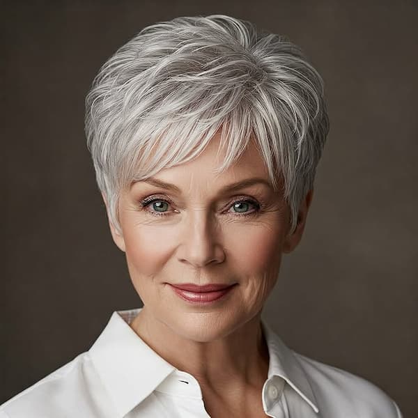 Glam Layered Pixie