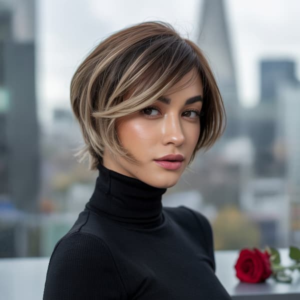 Layered Pixie Bob 