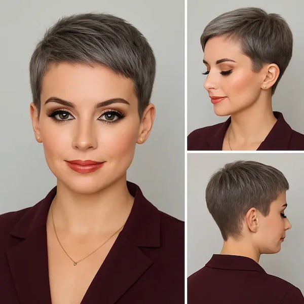 Layered Undercut Pixie