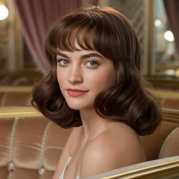 Old Money Bob with Soft Bangs