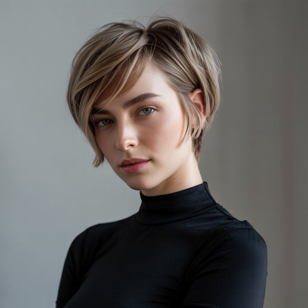 Pixie Bob for Thick Hair  