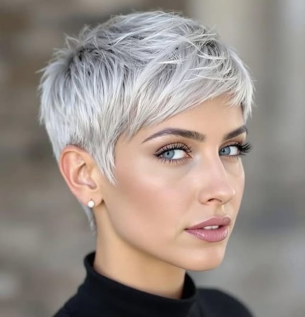 Short Layered Pixie