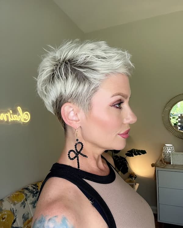 Choppy Layered Pixie 