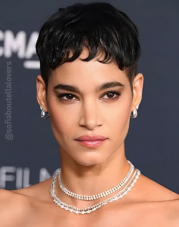 Classic Pixie with Micro Bangs