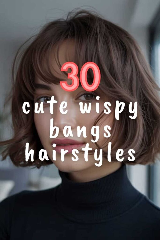 Cute Wispy Bangs Hairstyles You'll Love
