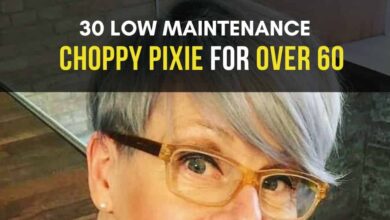 Best Low Maintenance Choppy Pixie Cuts for Over 60