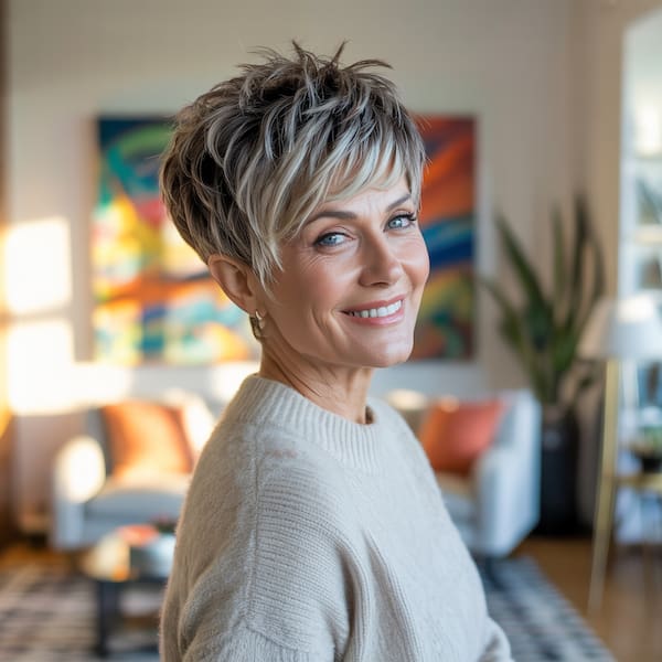 Shaggy Pixie Cut