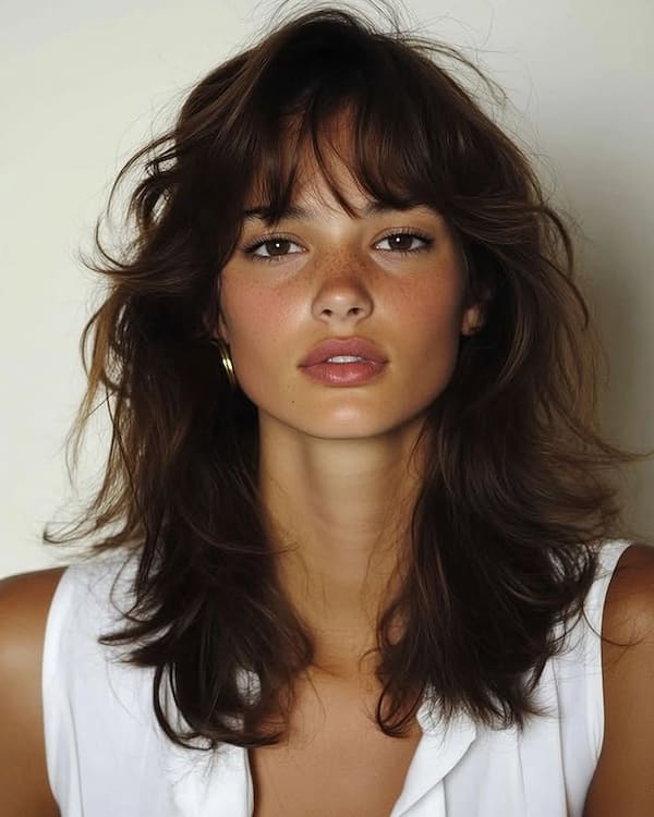 Soft Quick Waves with Wispy Bangs 