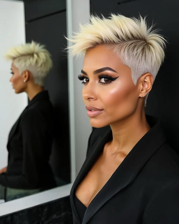 Undercut Edgy Pixie