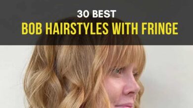Best Bob Hairstyles with Fringe You'll Love