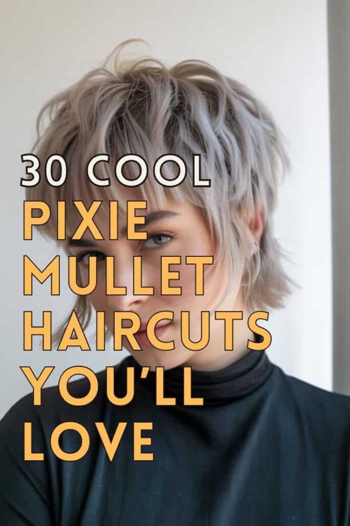 Cool Pixie Cut Mullet Hairdos