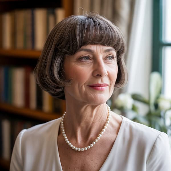 French Bob for Older Women