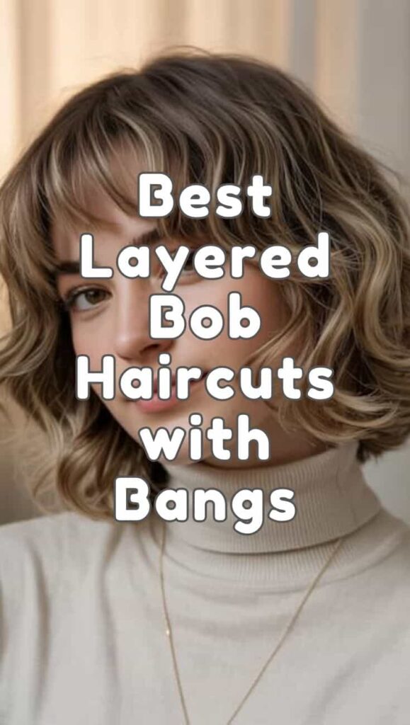 Layered Bob with Bangs that Everyone’s Talking About
