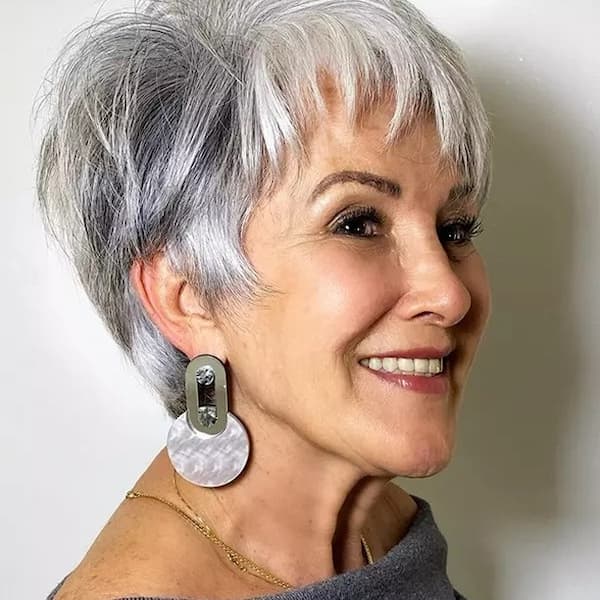 Layered Choppy Pixie 