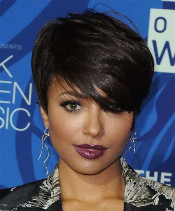 Pixie with Side Bangs 
