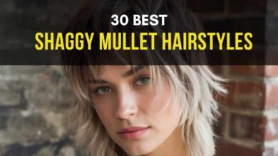 Best Shaggy Mullet Hairstyles