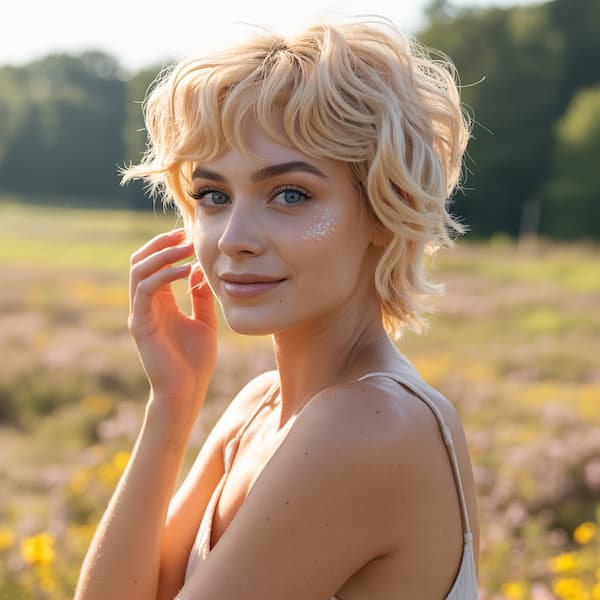 Shaggy Pixie Mullet  