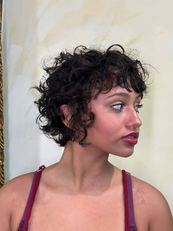 Short Choppy Pixie Mullet