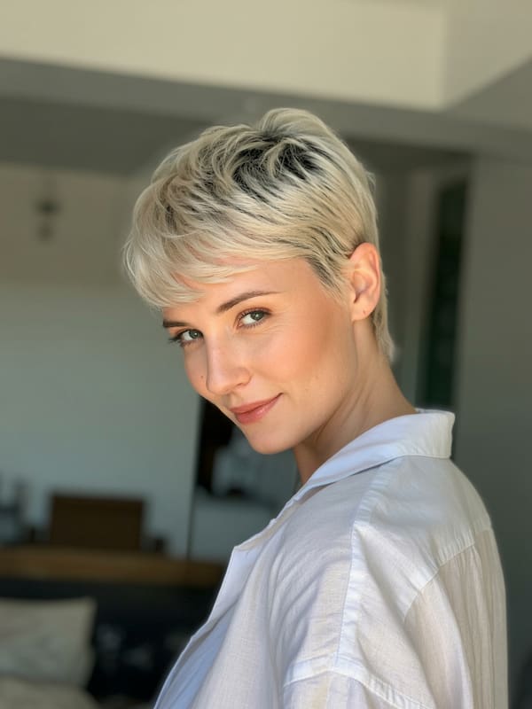 Simple Pixie Mullet