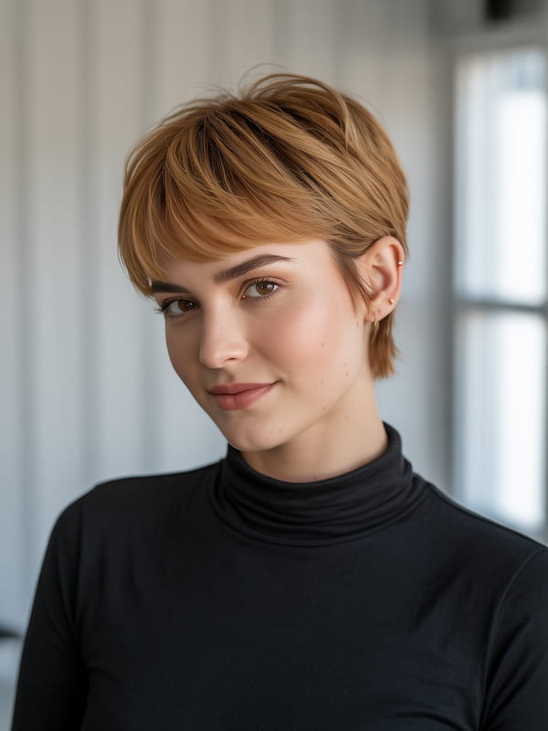Smooth Pixie Mullet