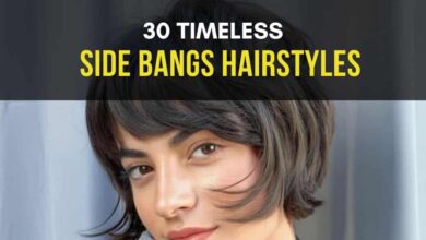 Timeless Side Bangs That Works for Every Hair Type