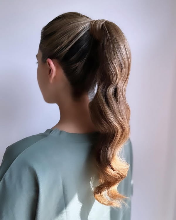 Wavy Ponytail