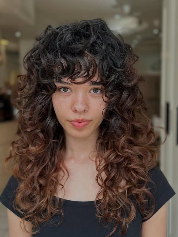 Bouncy Curly Shag