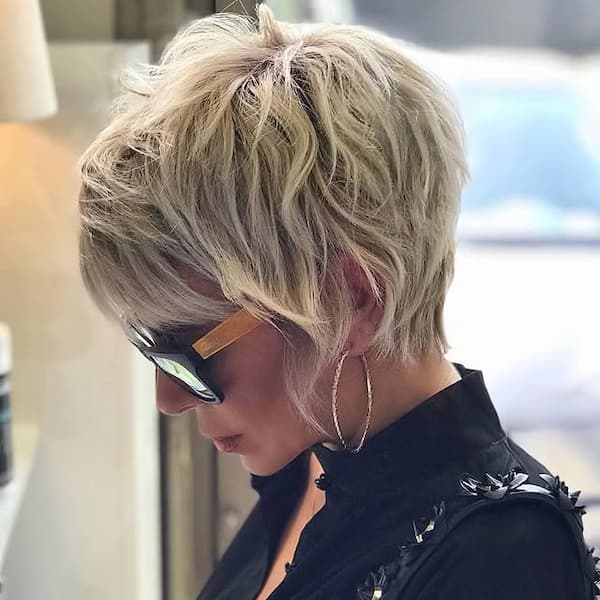 Edgy Shaggy Pixie 