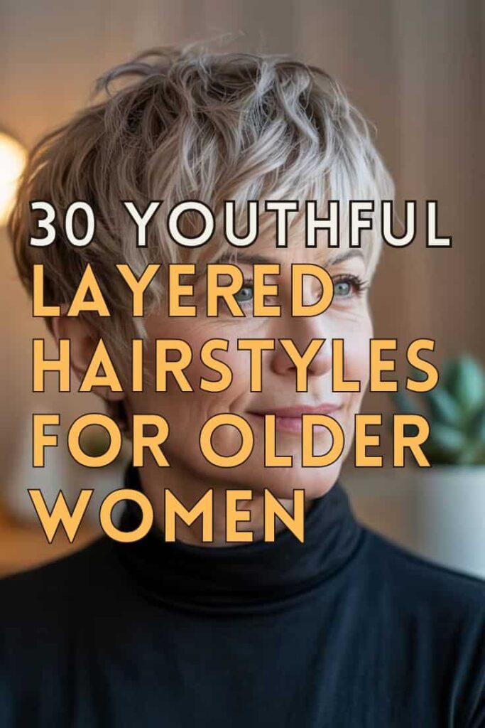 Layered Hairstyles for Older Women