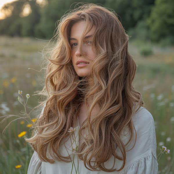 Layered Shaggy Cut for Full Face&nbsp;