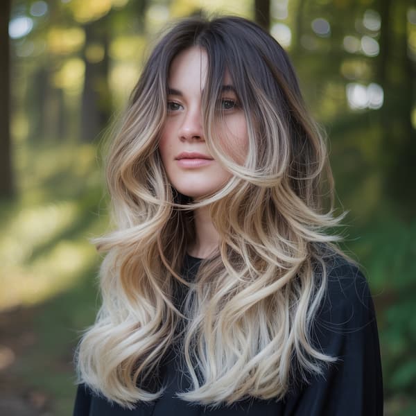 Ombre Shaggy Cut&nbsp;