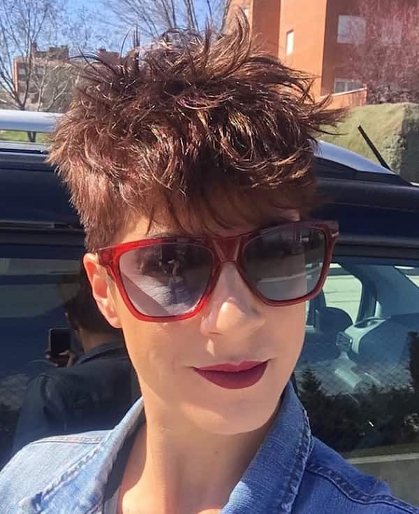 Pixie with Messy Spikes