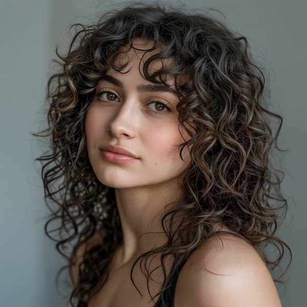 Shag with Bold Curls 