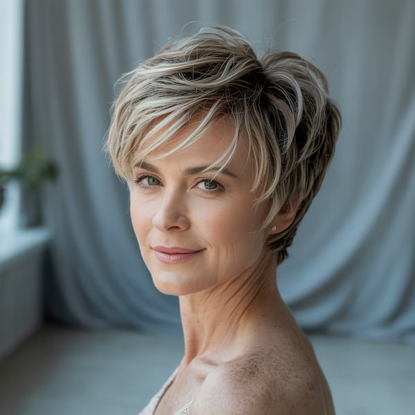 Statement Layered Pixie with Few Spikes&nbsp;