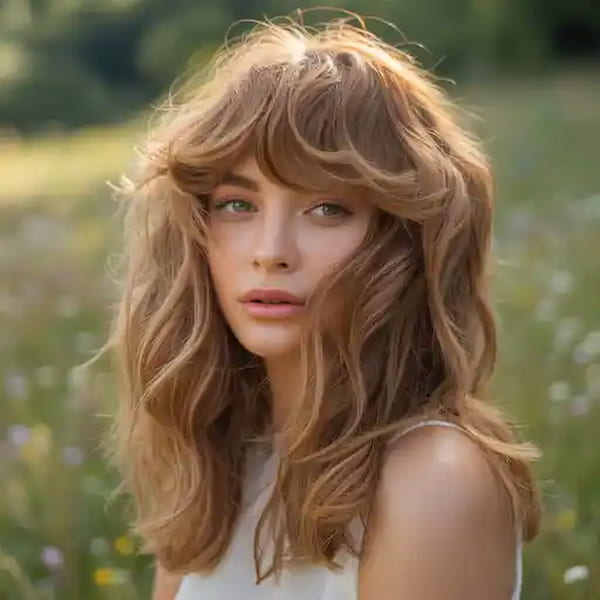 Statement Layered Shaggy Cut