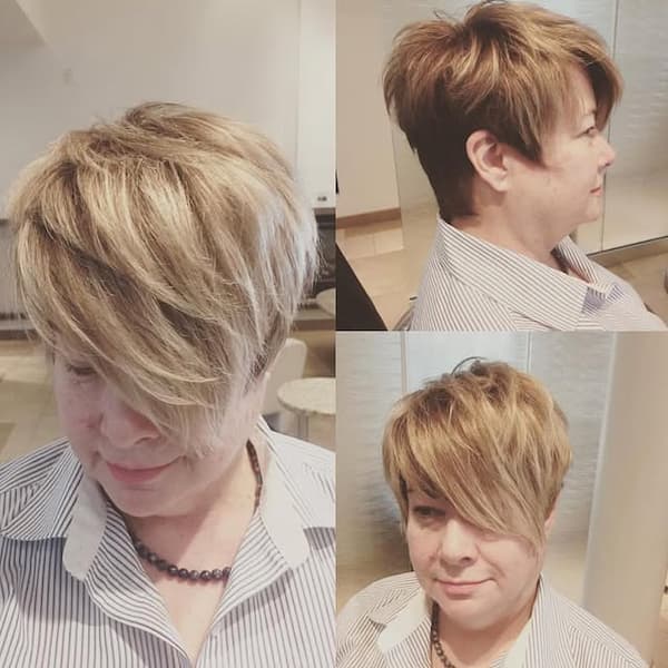 Textured Asymmetrical Pixie&nbsp;