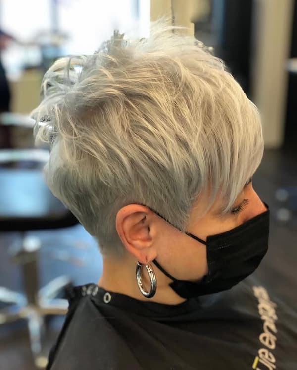 Undercut Pixie with Messy Spikes&nbsp;