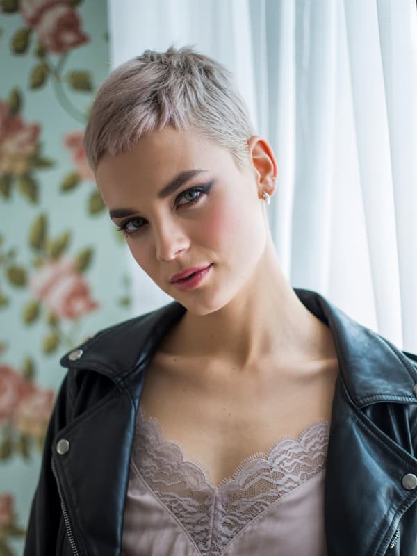 Very Short Edgy Pixie 