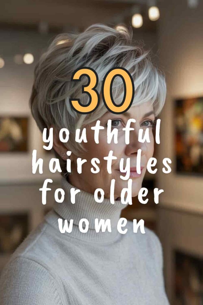 Youthful Layered Hairstyles for Older Women