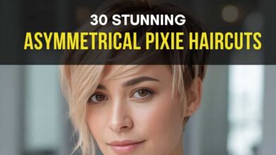 Stunning Asymmetrical Pixie Haircuts