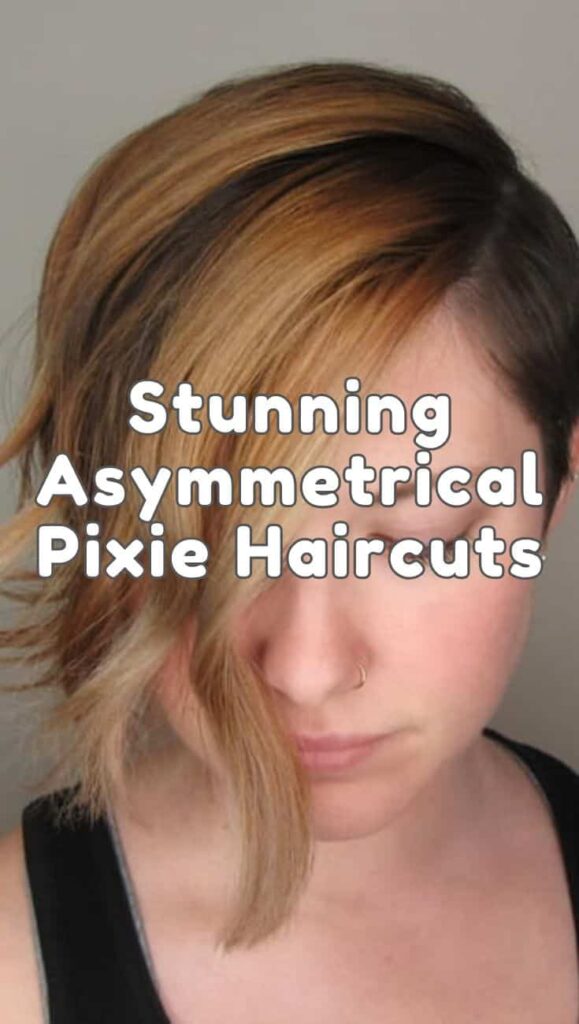 Stunning Asymmetrical Pixie Haircuts for the Season